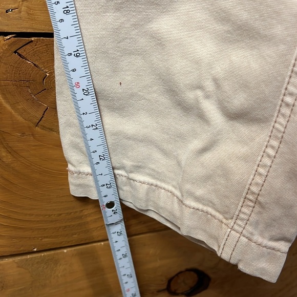 Free People Margate Pleated Trousers Pants Paperbag Waist Tan Md‎ casual lounge - Picture 3 of 9